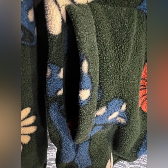 Parks Project Flower and Mushrooms Fleece Unisex Size XL - Picture 4 of 5